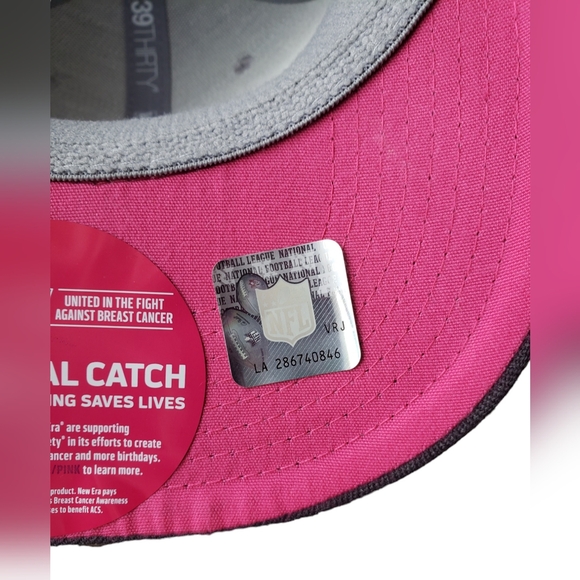 Seattle Seahawks Breast Cancer Awareness Ball Cap - Picture 7 of 8